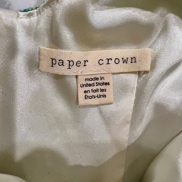 Anthropologie Paper Crown Parkside Pleated Dress XS - Picture 6 of 7